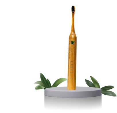 ELECTRIC TOOTHBRUSH on podium