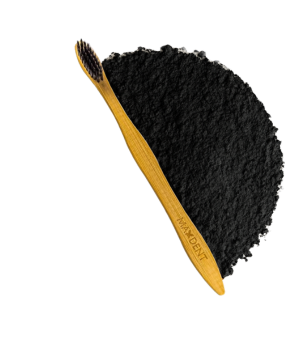 charcoal bamboo brush