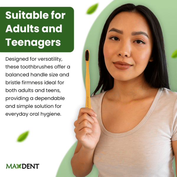 Manual Bamboo Toothbrush - Image 3