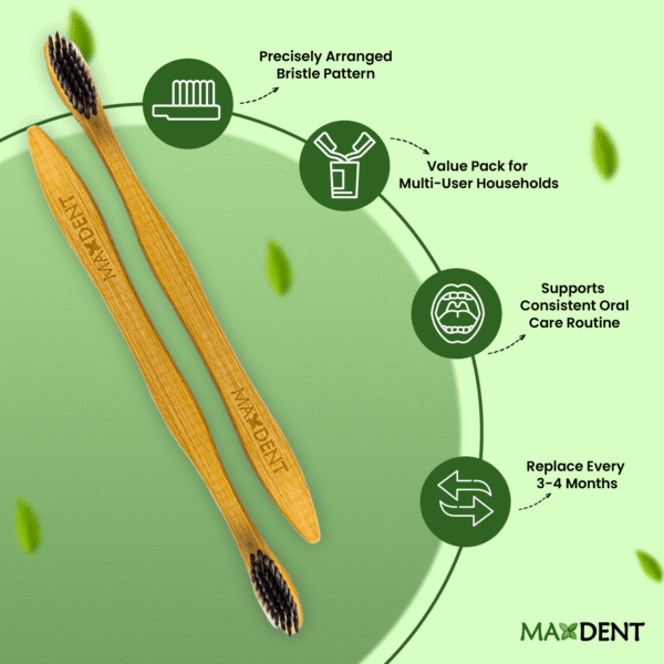 Manual Bamboo Toothbrush - Image 5