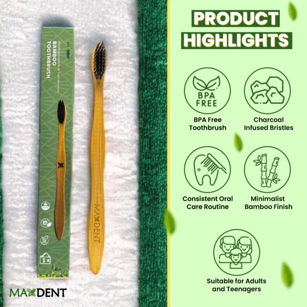 Manual Bamboo Toothbrush - Image 6