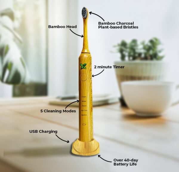 Electric Bamboo Toothbrush - Image 3